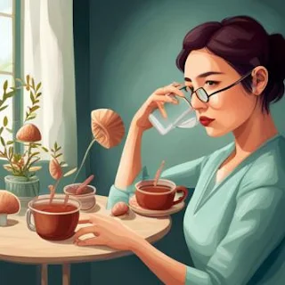 송이버섯차가 내 몸에 찰떡