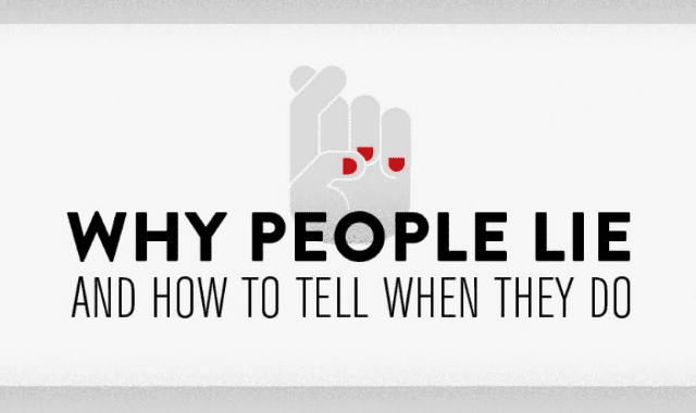 Why People Lie And How To Tell When They Do