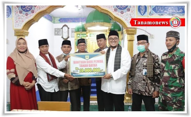 Wabup Richi Aprian Safari Ramadhan ke Masjid Istiqamah Padang Data Simawang