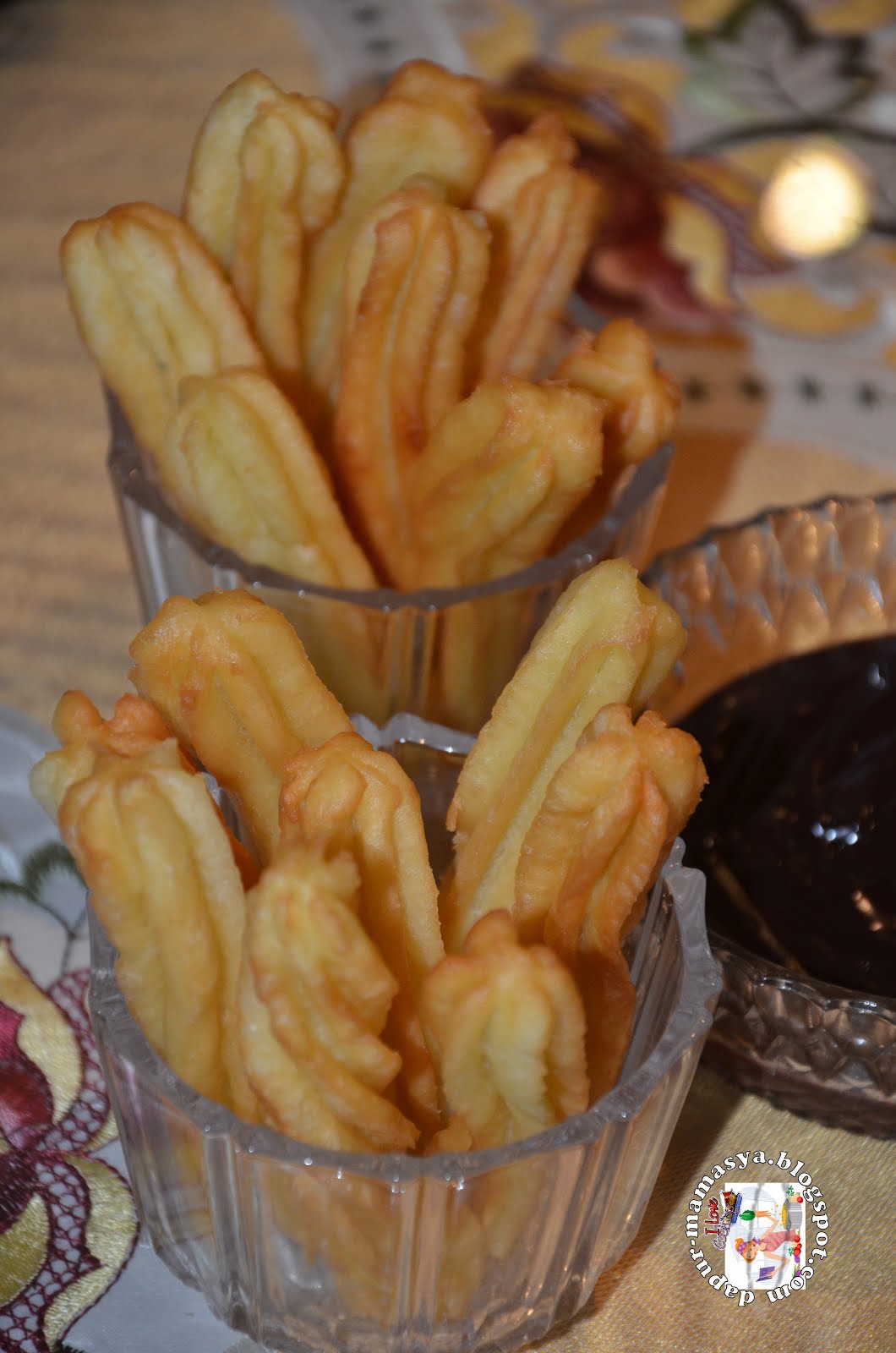 Dapur Mamasya: Churros cicah Choc Sos