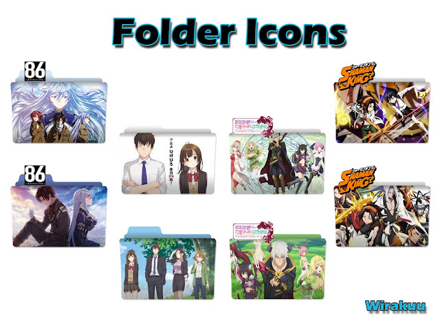 Folder Icon Anime Spring 2021 Pack 2
