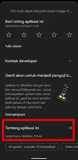 Cara Melihat Versi WhatsApp Terbaru Lewat Play Store
