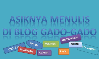 berbagai niche blog gado-gado