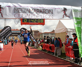 Fotos Llegada Media Maraton Leon www.mediamaratonleon.com