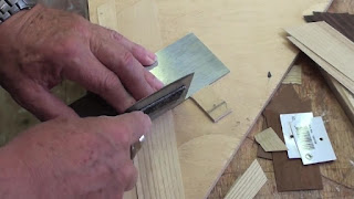 Woodworking Veneer inlay