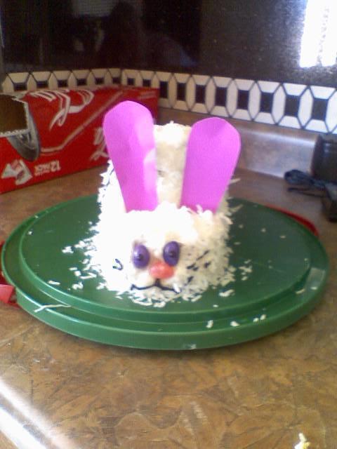 easter bunny cake recipe. Ingredients for Bunny Cake: