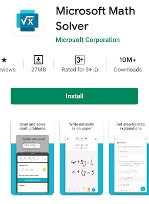 Microsoft maths solver