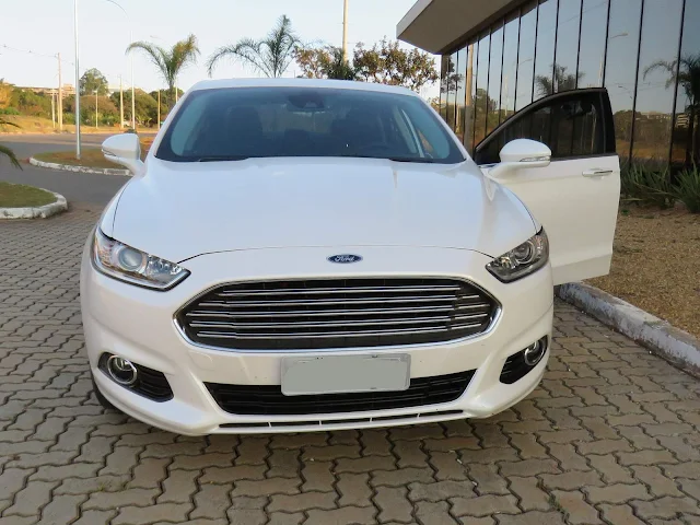 Ford Fusion 2016 Titanium Branco Pérola