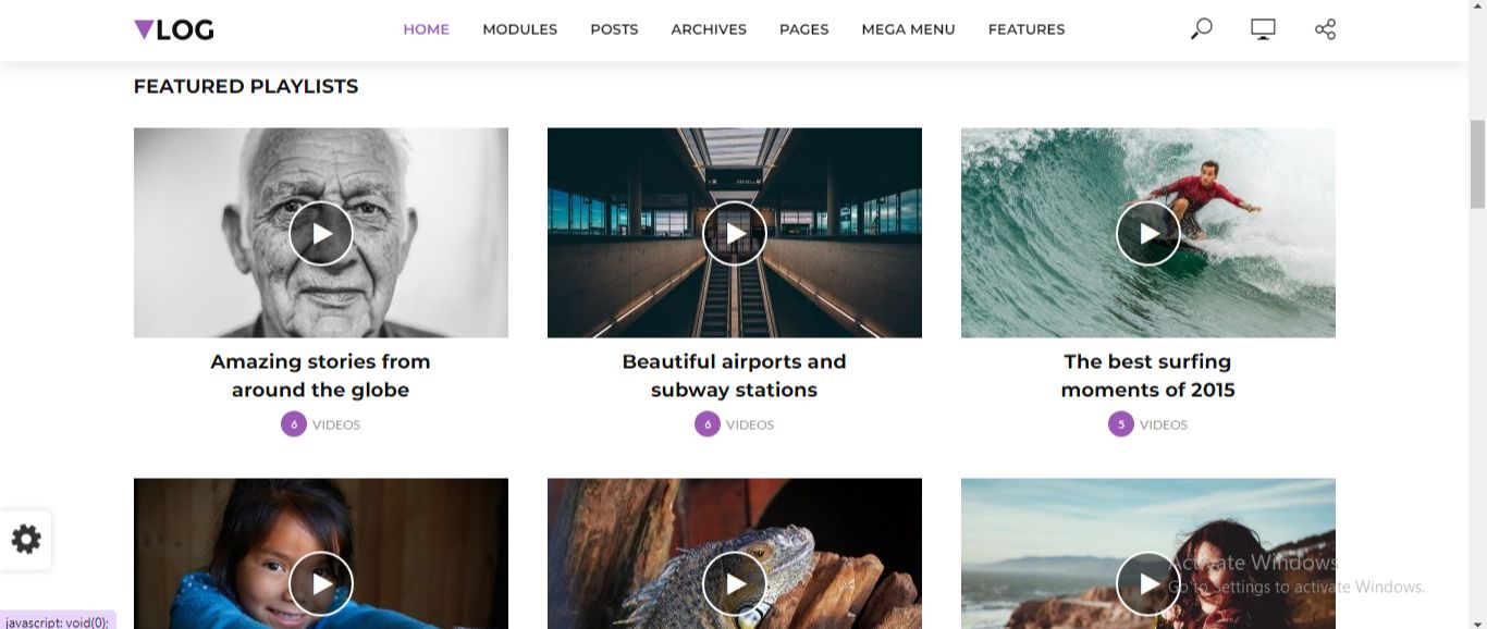 Vlog -Video Blog & Podcast WordPress Theme