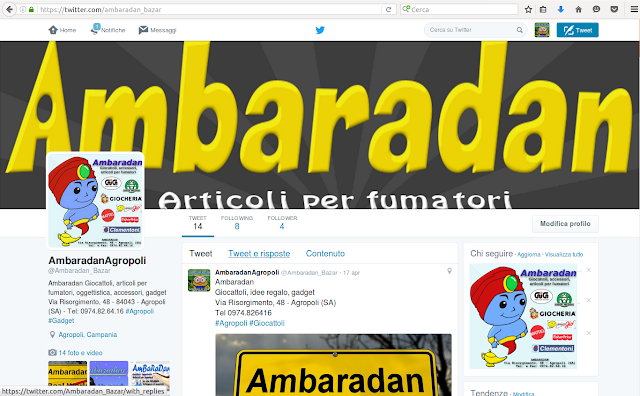 Giocattoli Agropoli - Twitter