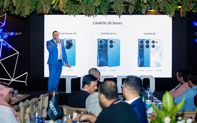 اطلاق سلسلة هواتف CAMON 20 من TECNO في السوق السعودي