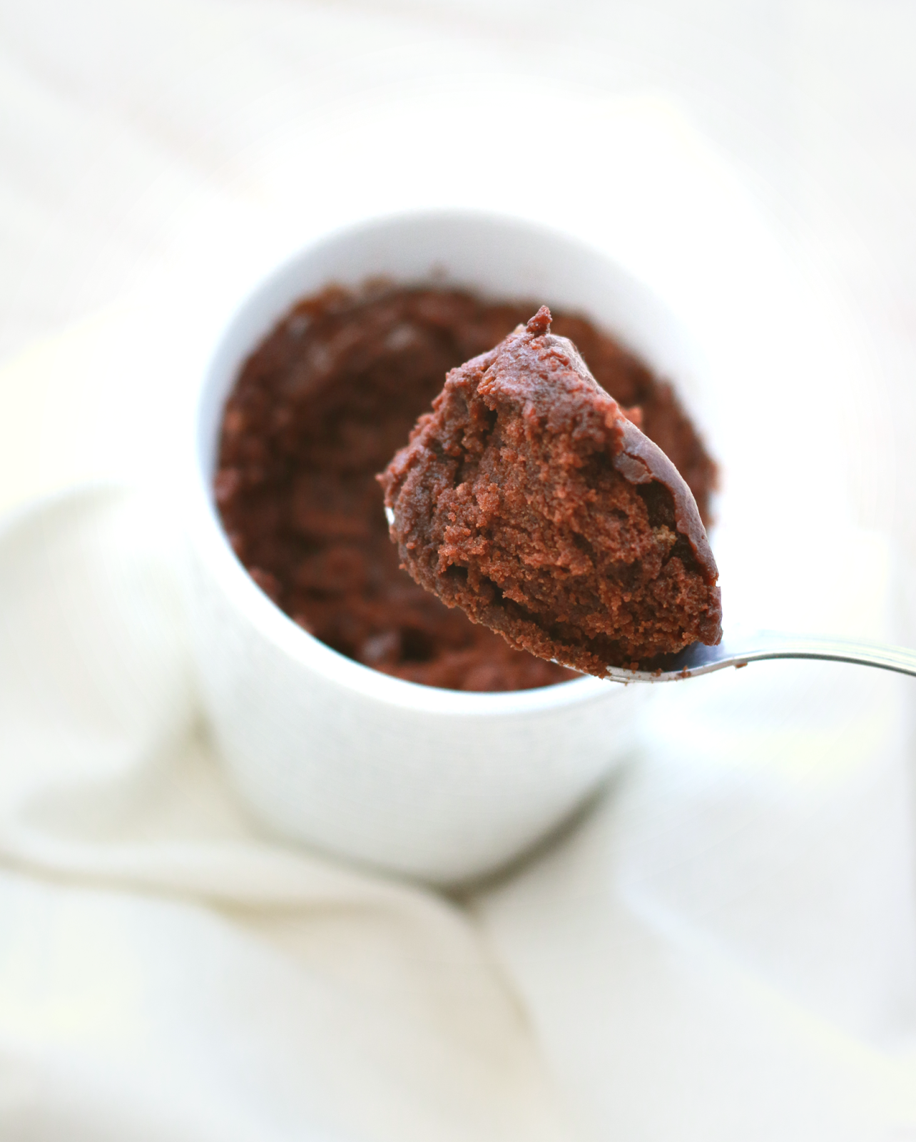 Alice Esmeralda Le Mug Cake Vegan Texture Brownie
