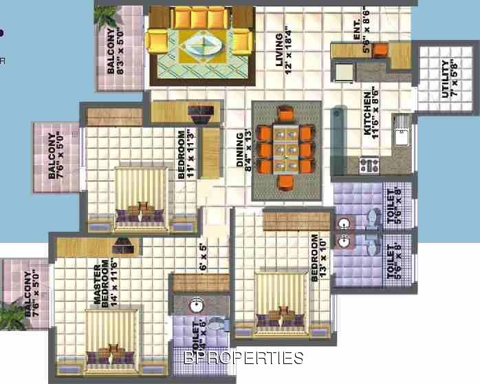 Apartment Floor Plans In Bangalore