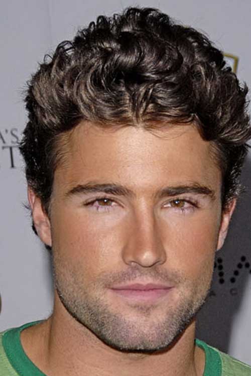 Mens Long Curly Hairstyles 2015