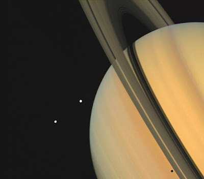 Снимка на Спътниците на Сатурн | Satellites - 