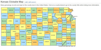 kansas county map