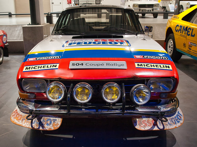 jiemve, le temps d'une pose, PEUGEOT, musée, L'aventure Peugeot, 504 Coupé Rallye