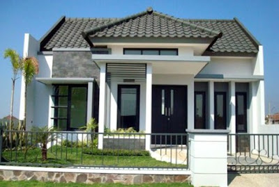 gambar rumah mewah 1 lantai minimalis