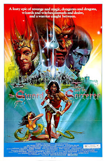 THE SWORD AND THE SORCERER. Estados Unidos. Cartel One Sheet: 69 x 104 cms.. Diseño e ilustraciones: Peter Andrew Jones. CROMWELL, EL REY DE LOS BÁRBAROS. The Sword and the Sorcerer. 1982. Estados Unidos. Dirección: Albert Pyun. Reparto: Lee Horsley, Kathleen Beller, George Maharis, Richard Lynch, Joe Regalbuto, Alan Caillou, Simon MacCorkindale, Anthony De Longis, Richard Moll, Nina Van Pallandt, Jay Robinson, Anna Bjorn, Peter Breck, Christopher Cary, Michael Evans, Corinne Calvet.