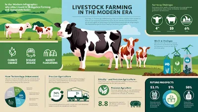Explore the importance of animal husbandry, the challenges it faces, and innovative solutions for sustainable and efficient livestock farming.