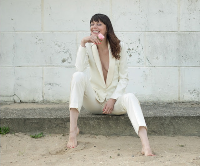fanny liautard mariée tailleurs blanc