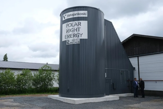 Bateria de arena Polar Night Energy curiosciencia