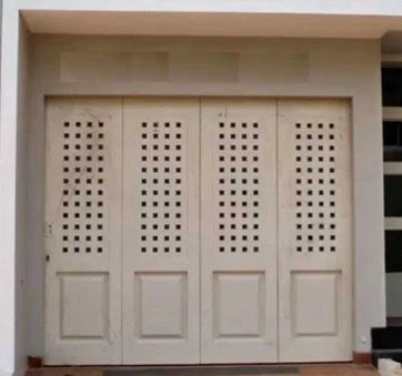 model pintu garasi minimalis terbaru
