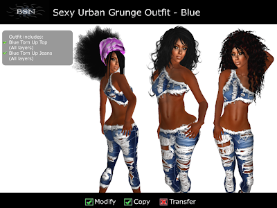 BSN Sexy Urban Grunge Outfit