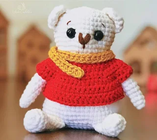 PATRON GRATIS OSO POLAR AMIGURUMI 66717