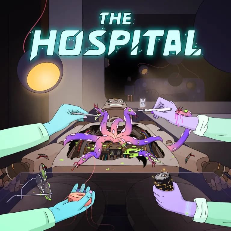 Amazon заказал два сезона фантастического мультсериала The Hospital - Постер