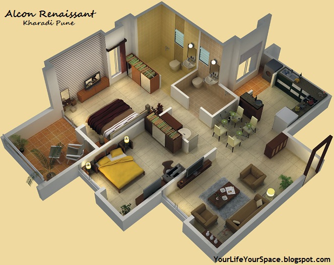 2 Apartment House Plans