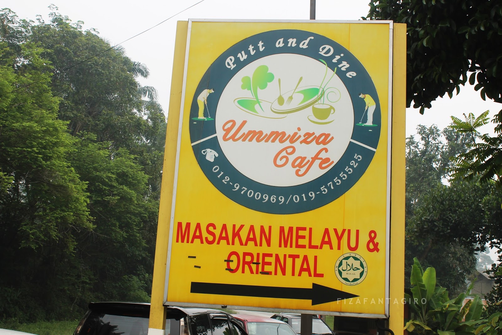 Masakan Melayu Kampung Di Ummiza Cafe, Jenderam Hulu 