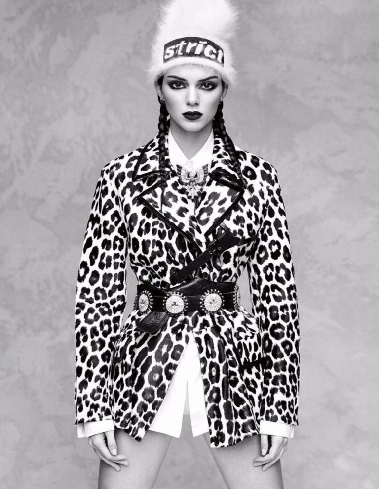 hot model Kendall Jenner sexy photo shoot for Vogue magazine Japan