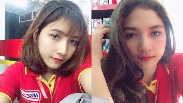 Seorang Wanita Berprofesi Sebagai Kasit Alfamart Yang Berwajah Cantik Banget ...