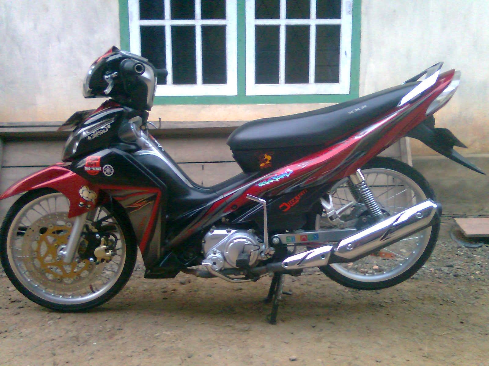 Ide 98 Modifikasi Motor Jupiter Z1 Hitam Terbaru Velgy Motor