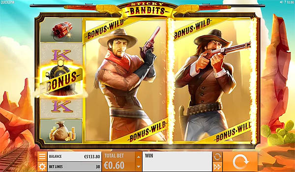 Main Slot Gratis Indonesia - Sticky Bandits (Quickspin)