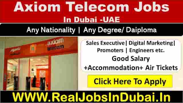 Axiom Jobs In Dubai  UAE 2023