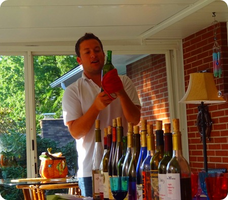 Dave and wine. Dave and wine.