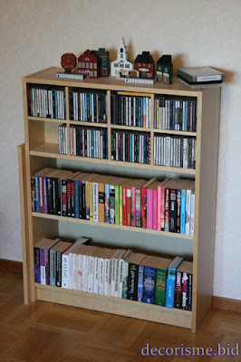 Consider the size of bookshelf