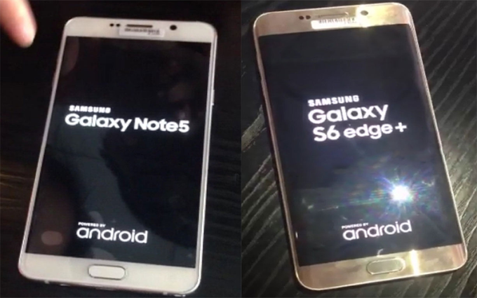 صور حيّة مسربة للهاتف Galaxy S6 Edge Plus و الـ Galaxy Note 5