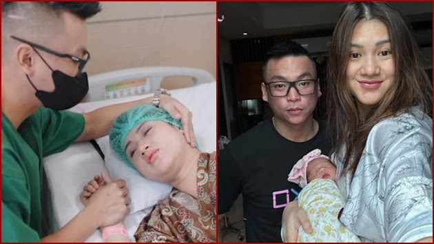 Potret Detik-Detik Atries Angel Lahirkan Anak Pertama, Nama Sang Buah Hati Bagus Banget