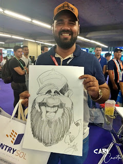 Caricaturista em Recife EXPOISP 2023