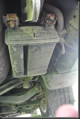Check out this Iowa Grime! AND the bolt I already broke off!