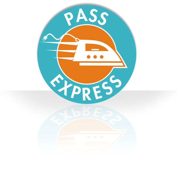 Criação de panfleto e logotipo Pass Express | VRayes