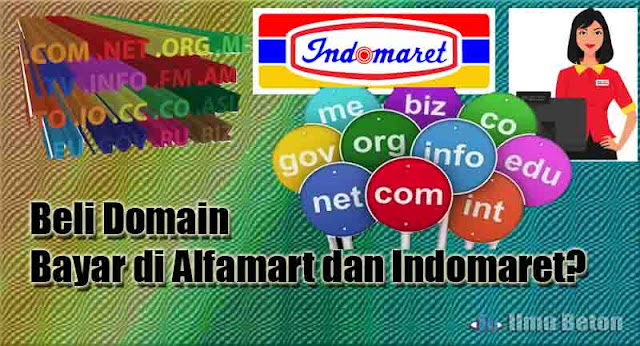 Beli Domain Bayar di Alfamart dan Indomaret?