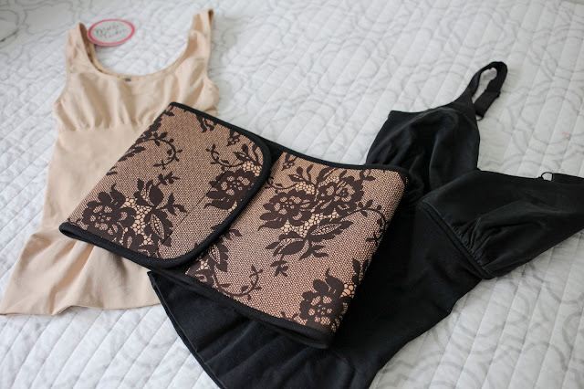 Belly Bandit products. The Mother Tucker Nursing Tank and Black Couture Lace Belly Bandit