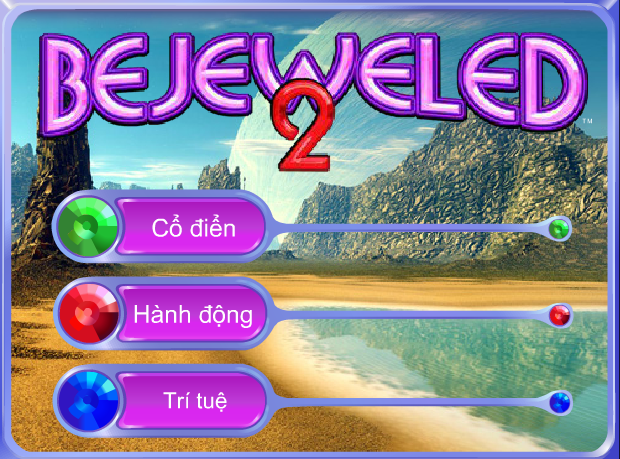 Chơi game Kim Cương Cổ Điển Online - Bejeweled miễn phí