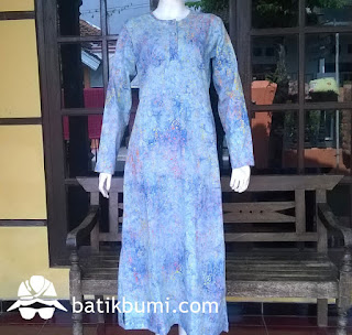 gamis batik cap batik solo