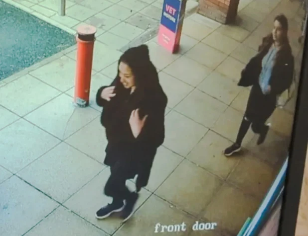 Are these the two women who dumped two cats at a pet store in Dewsbury, UK?