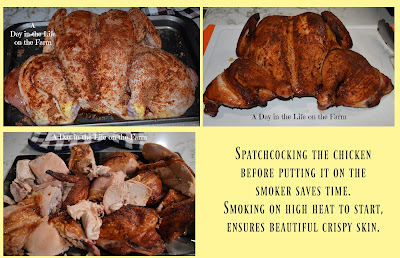 Smoked Chicken Collage